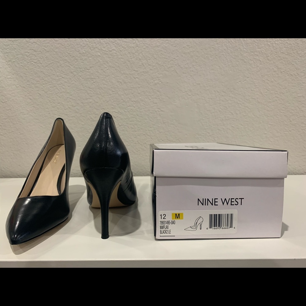 COPY - Brand new Nine West pointed toe leather heels!